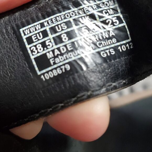 Keen Taupe Brown Slide Sandals - Picture 6 of 6